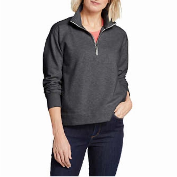 Eddie Bauer Quarter Zip Camp Fleece - Picture 1 of 2